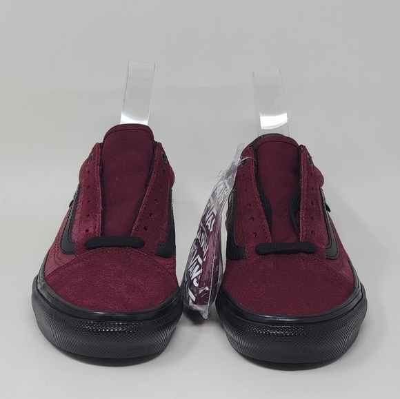VANS Old Skool PopCush Burgundy Skateboarding Sneakers Men's Size 4.5 New - Picture 5 of 13